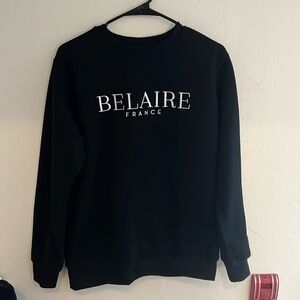 Belaire France black sweater